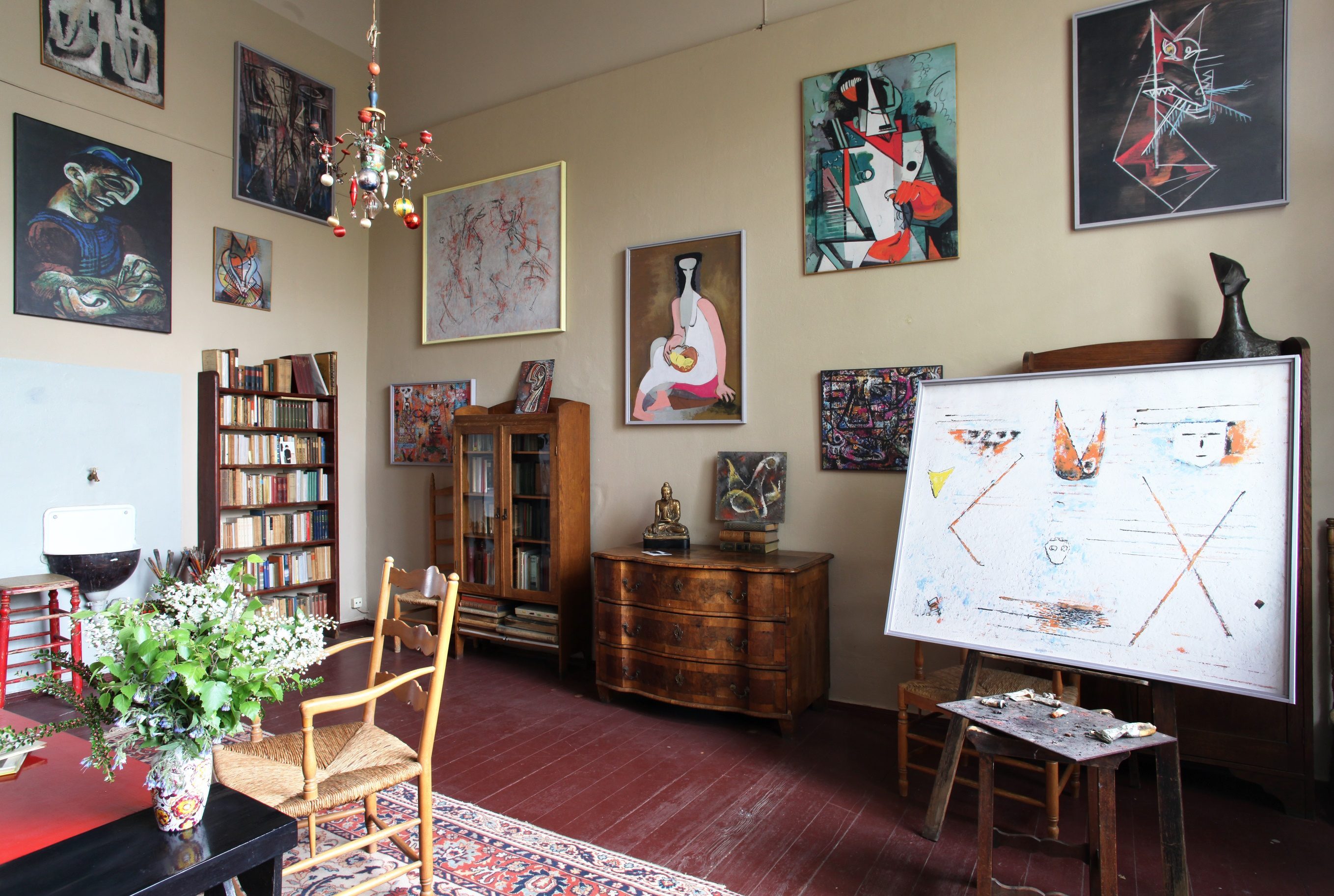 Durchs Atelier der Künstlerin Jeanne Mammen